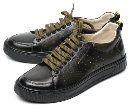 МУЖСКИЕ КРОССОВКИ НАТУРАЛЬНАЯ КОЖА CORVETTO ИТАЛИЯ