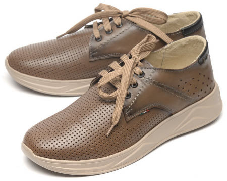 МУЖСКИЕ ТУФЛИ ЛЕТНИЕ НАТУРАЛЬНАЯ КОЖА CORVETTO ИТАЛИЯ