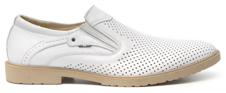 МУЖСКИЕ ТУФЛИ ЛЕТНИЕ НАТУРАЛЬНАЯ КОЖА CORVETTO ИТАЛИЯ