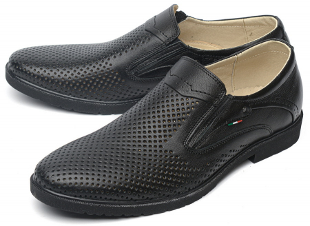 МУЖСКИЕ ТУФЛИ ЛЕТНИЕ НАТУРАЛЬНАЯ КОЖА CORVETTO ИТАЛИЯ